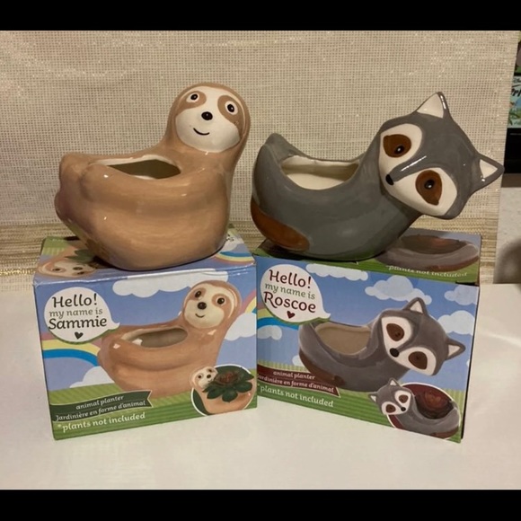 2 Plant Pots (animals) - Picture 6 of 7